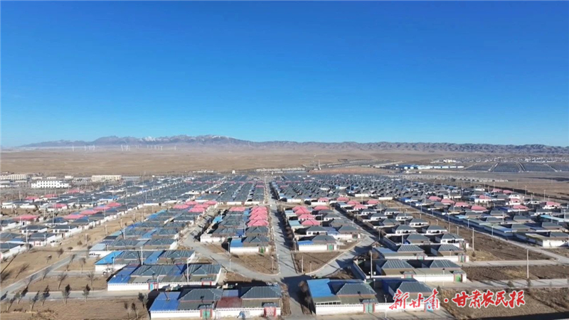 天祝：村莊開“美顏” 百姓展“笑顏”