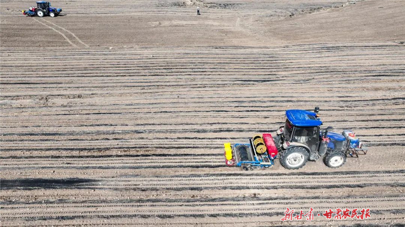 【圖片新聞】古浪縣：“智慧春耕”繪就現(xiàn)代農(nóng)業(yè)新圖景