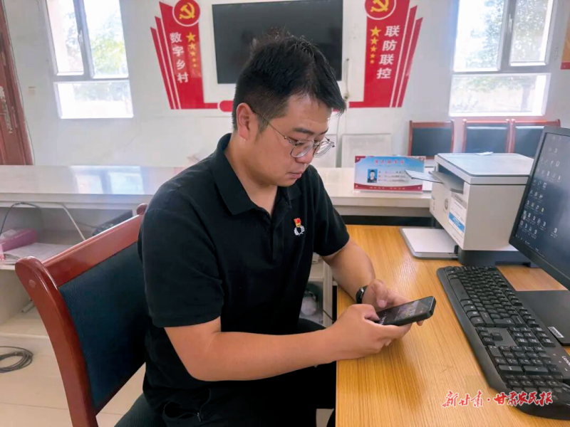 民勤 村書記拍視頻 話新風(fēng) 促文明