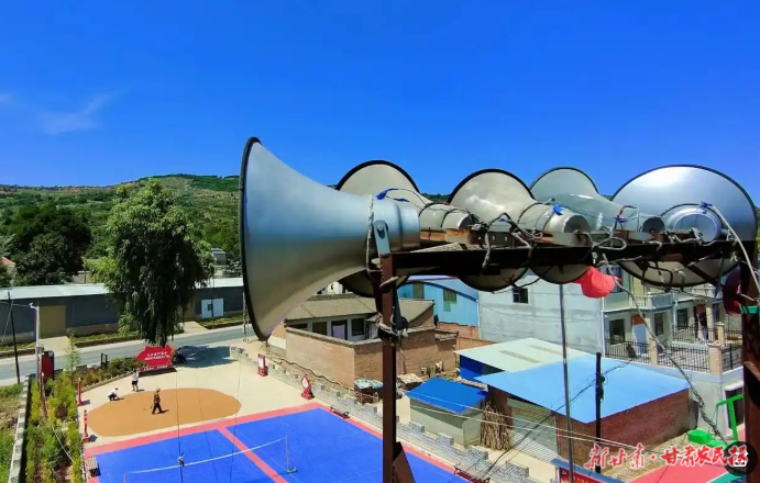 禮縣：鄉(xiāng)村大喇叭 “唱”響文明新氣象